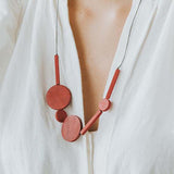 Mia Series 3 Earrings / Maroon