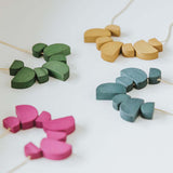 Mia Series 2 Semi Chain Necklace / Forest