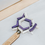 Vee Bracelet / Blueberry Mix