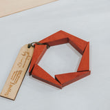 Hexagon Bracelet / Scarlet