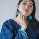 Teardrop Earrings / Teal