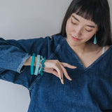 Hexagon Bracelet / Turquoise