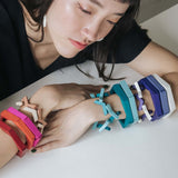 Hexagon Bracelet / Turquoise