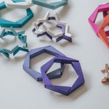 Hexagon Bracelet / Lilac