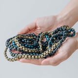 Seed Single Necklace / Chocolate