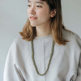 Seed Single Necklace / Grey