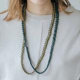 Seed Single Necklace / Grey