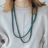Seed Single Necklace / Chocolate