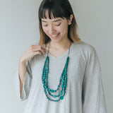 Droplet Adjustable Necklace / Forest