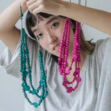 Droplet Adjustable Necklace / Forest