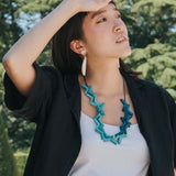 Semi Mismatch Earrings / Snow White