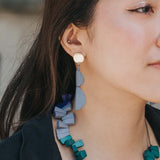 Semi Mismatch Earrings / Lilac