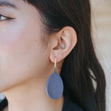Teardrop Earrings / Lilac