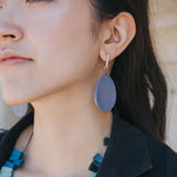 Teardrop Earrings / Lilac