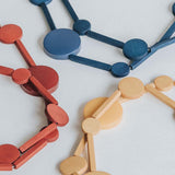 Circus II Adjustable Necklace / Blue