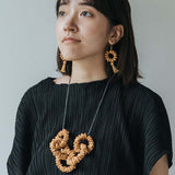 Globe Earrings / Yellow