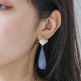 Droplet Earrings / Lilac