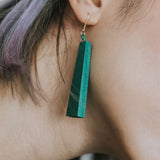 Quadrangle Q2 Earrings / Forest