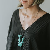 Valerie Adjustable Necklace / Turquoise