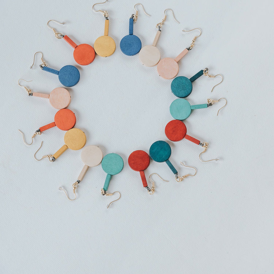 Mia Series 3 Earrings / Orange