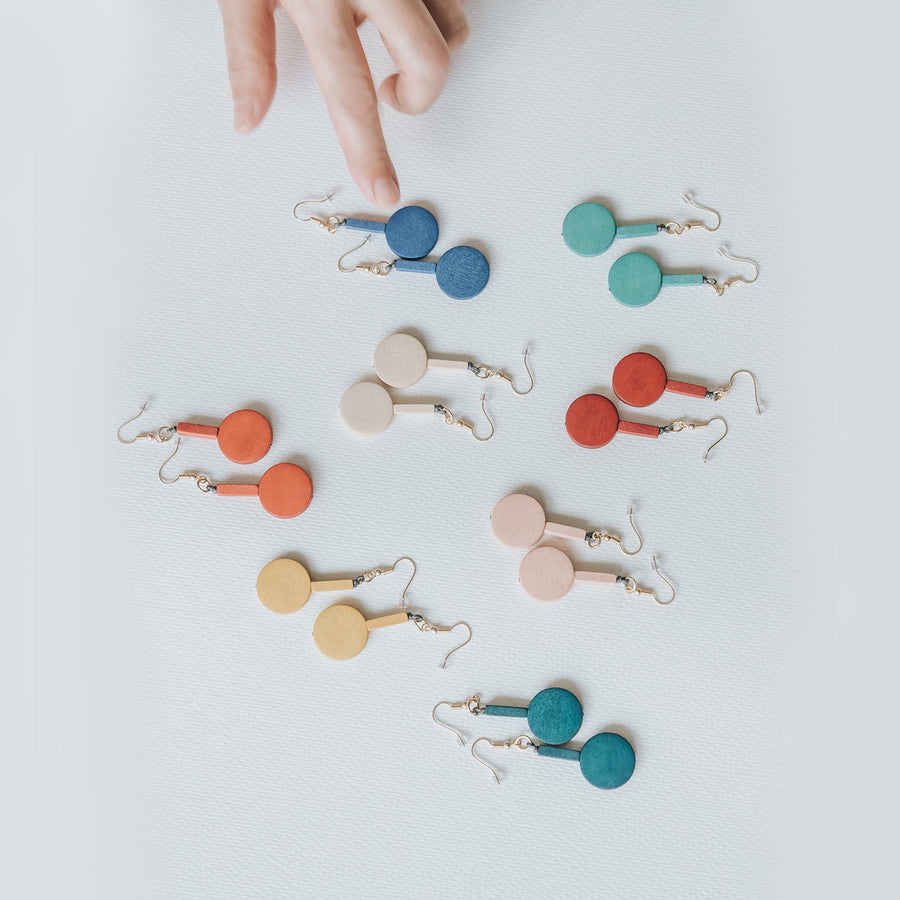 Mia Series 3 Earrings / Orange