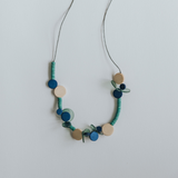 Blossom Adjustable Necklace / Turquoise Mix